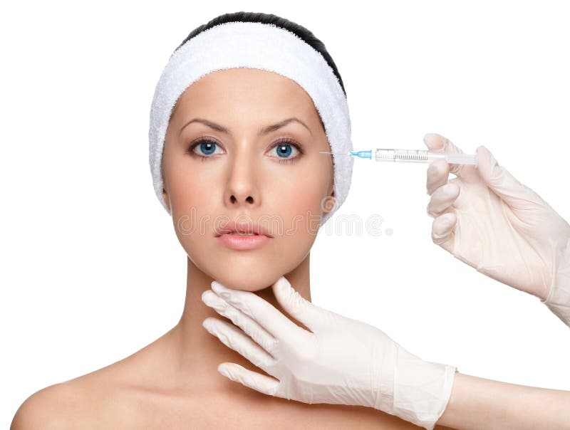 Botox eyes коррекция стоковая фотография rf Botox eyes коррекция стоковая фотография rf