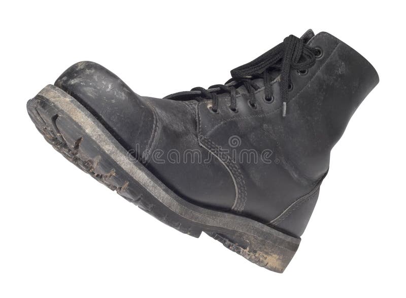 Botte de combat image libre de droits Botte de combat image libre de droits