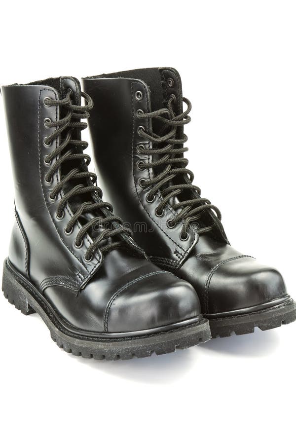 Bottes Tactiques SWAT / Militaire Noires - Cuir Et Cordura, Style Combat | Marque Mil-Tec