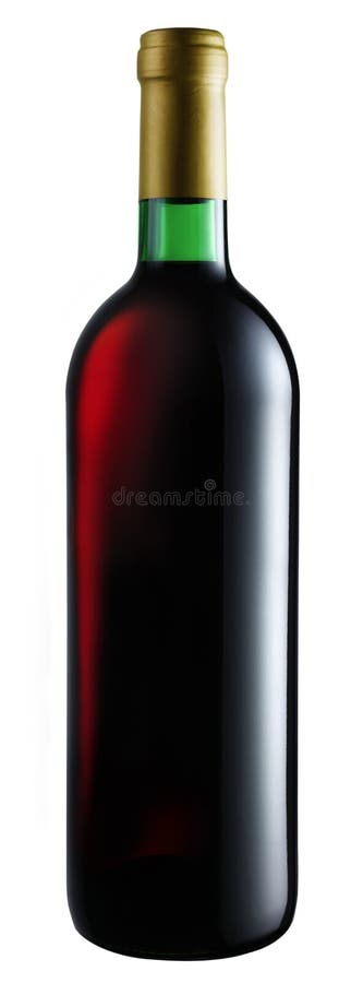 Bottiglia del vino rosso