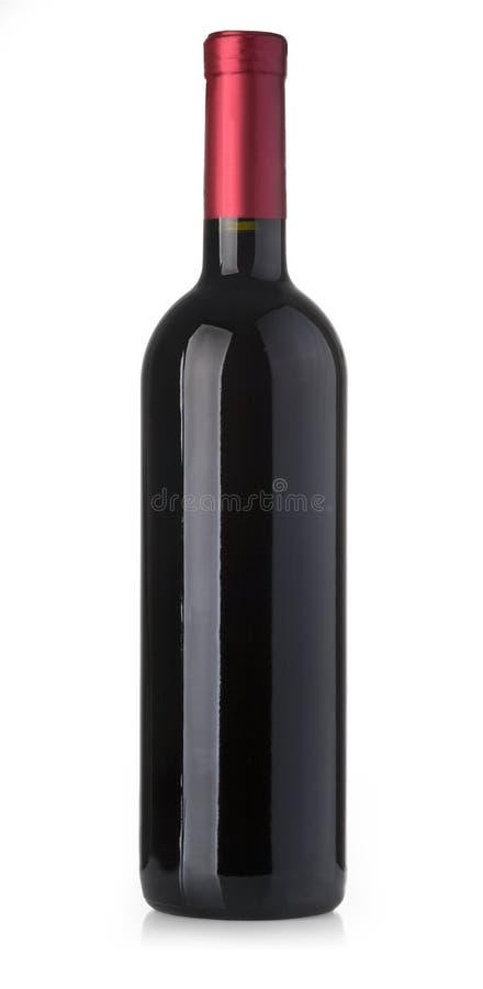 Bottiglia del vino rosso
