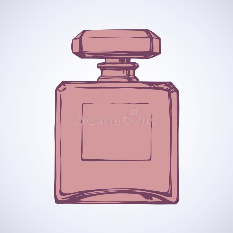 Bottiglia Di Profumo Illustrazione Di Vettore Illustrazione Vettoriale Illustrazione Di Fascino Bellezza 78969077
