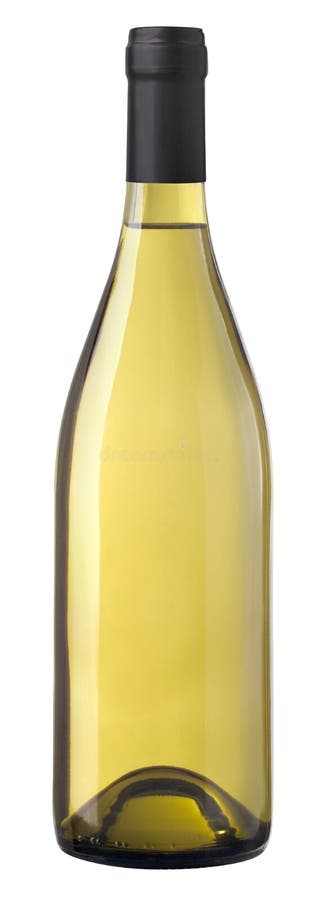 Bottiglia nuda del vino del Chardonnay