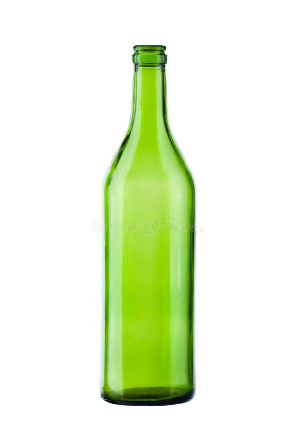 Exotic green glass bottle stock image. Image of exotic 23010813
