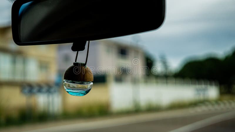 Air Freshener Hanging In Car Stock Image Image Of Decoration Object 128985355
