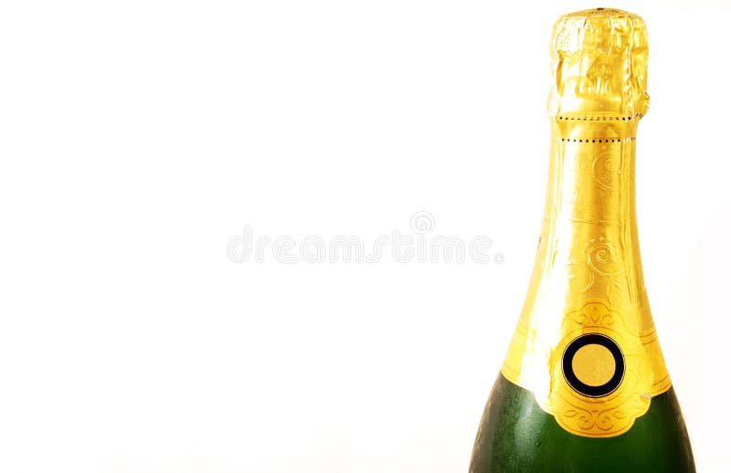 A bottle of Champagne