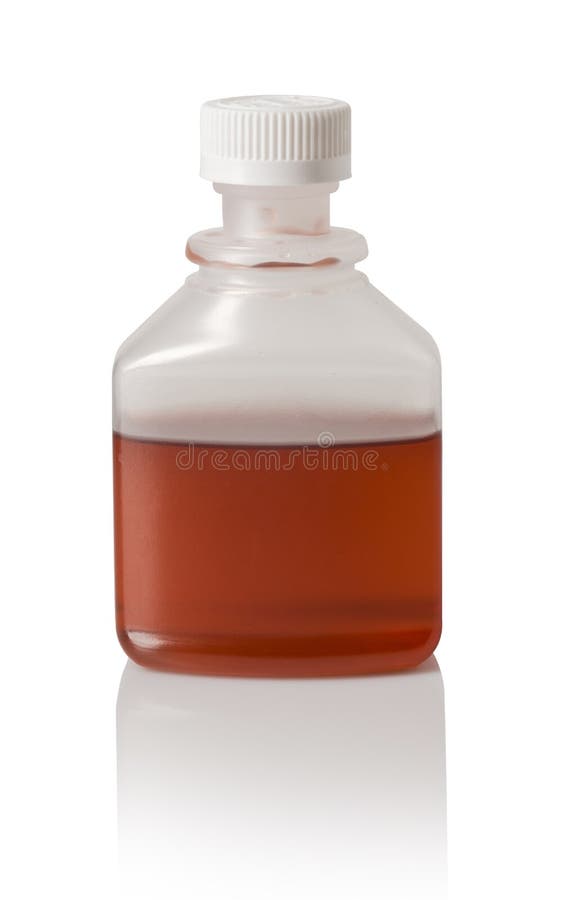 Bottle of Cough Medicine stock image. Image of sick, cough 93909539