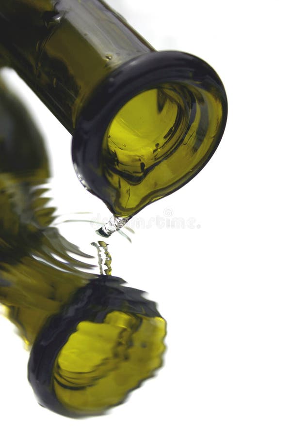 Bottle Drip stock photo. Image of glass, macro, circular 162374