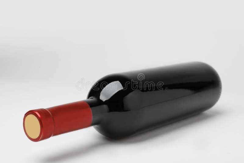 Bottle of Expensive Red Wine Stock Image Image of grape, taste 117850479