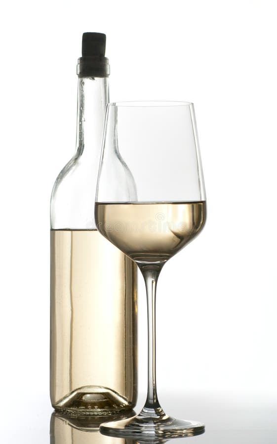 Two Wine Bottles and Glasses Stock Photo Image of sepia, wine 18425684