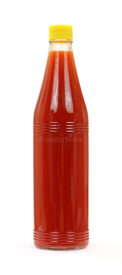 Bottle of hot sauce