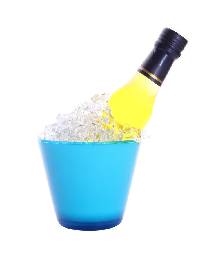 Liquor Bottle and Ice Cracked Stock Photo Image of freeze, background