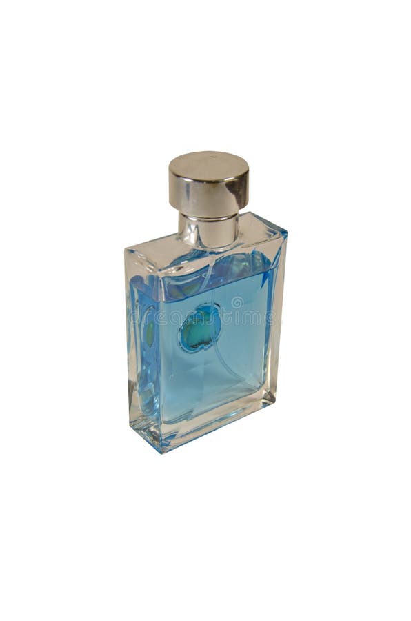 Bottle of the Men Perfume Isolated on White Stock Photo Image of