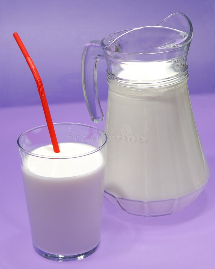 Bottle of milk, cow stock photo. Image of bottle, milk 165600738
