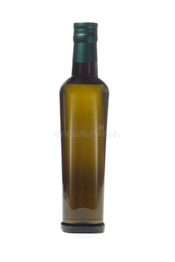 Bottle of olive oil royalty free stock image