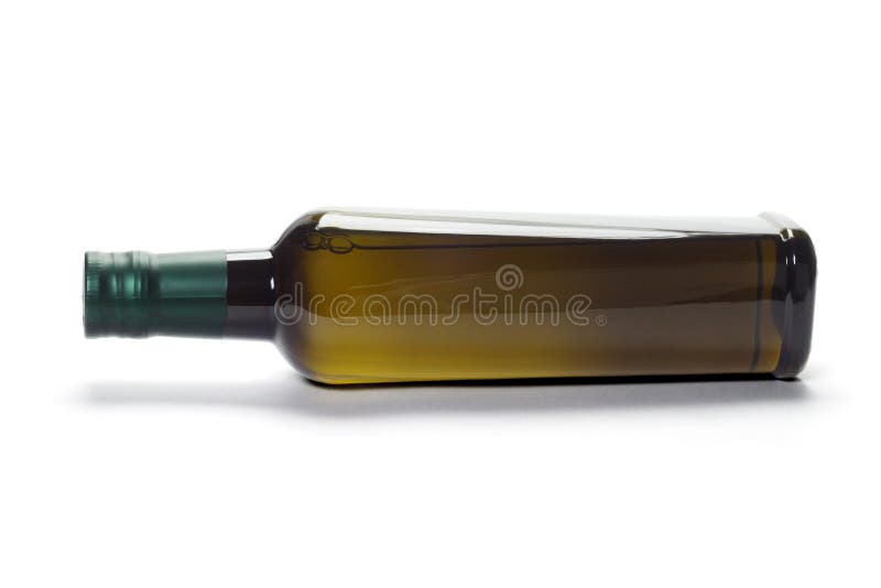 Bottle Of Olive Oil royalty free stock photos