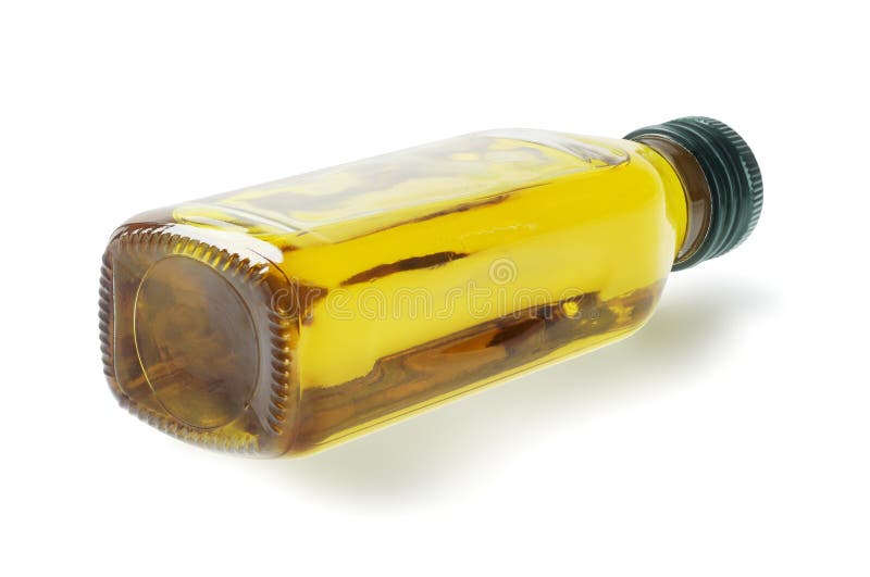 Bottle Of Olive Oil stock photos