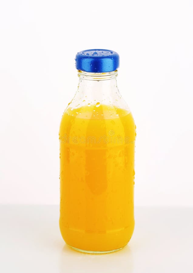 Bottle of orange juice stock photo. Image of organic 53541778