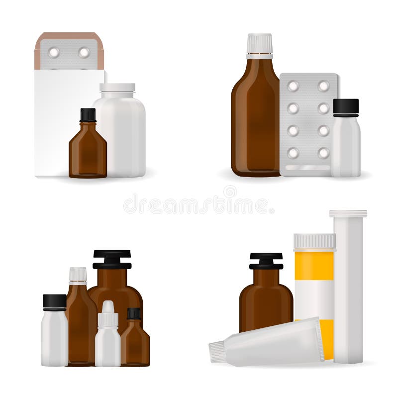 Download Empty Blister Pack stock illustration. Illustration of ...