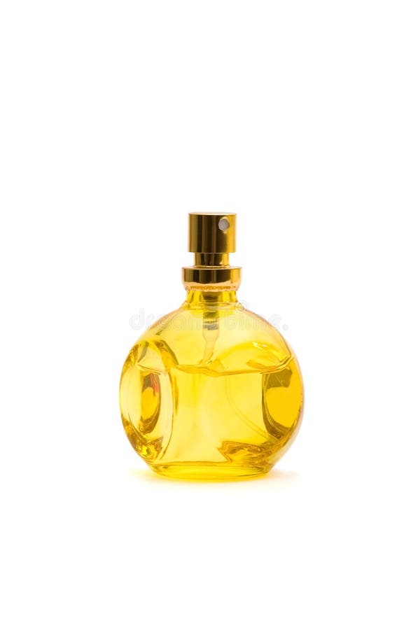 Bottle of perfume stock photography
