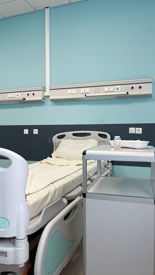 A Bottle of Pills in a Hospital Room Stock Photo Image of medical