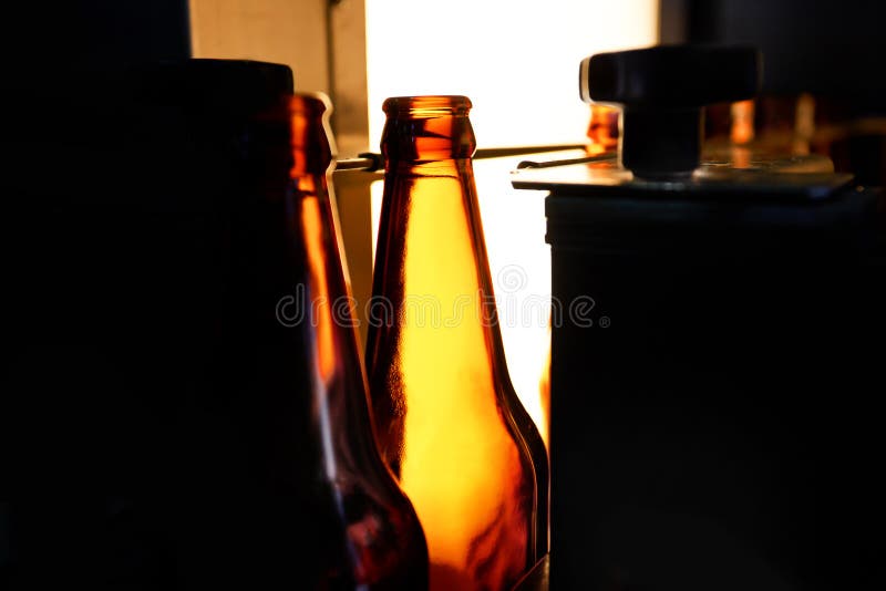 Bottle Quality Check Inspection Process Stock Image Image of brewer