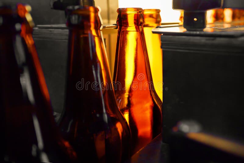 Bottle Quality Check Inspection Process Stock Photo Image of glass