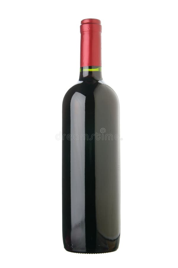 Bottle of red wine