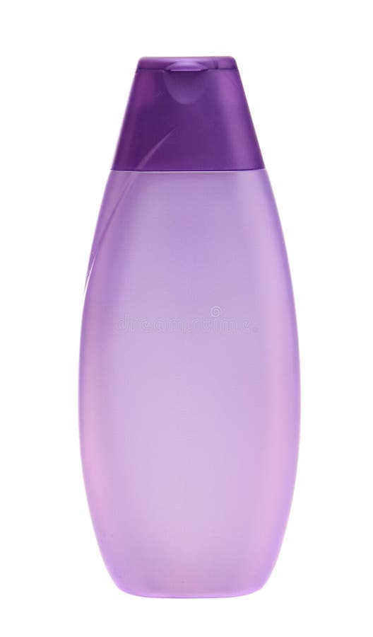 Bottle shampoo, isolated.