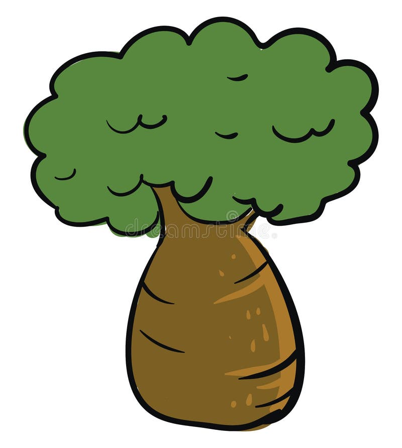 Bottle Tree Vintage Illustration Stock Vector Illustration of vector