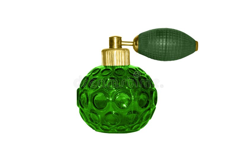 Bottle with Spraypear for Cologne Stock Image Image of background