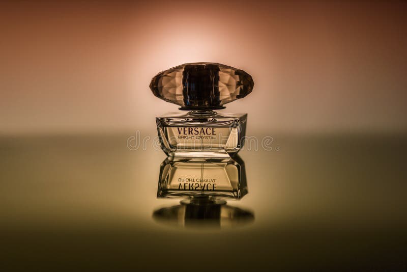 versace perfume brown bottle