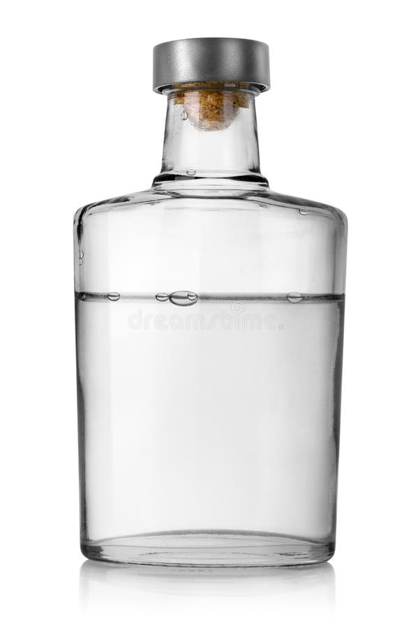 Vodka bottle stock photo. Image of isolated, white, vodka 21894386