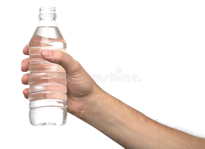 Bottle water hand