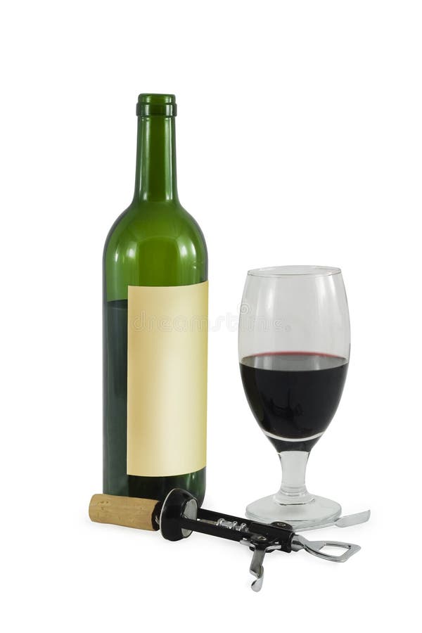 Bottle of Wine, Glass and Cork Stock Photo Image of berry, group