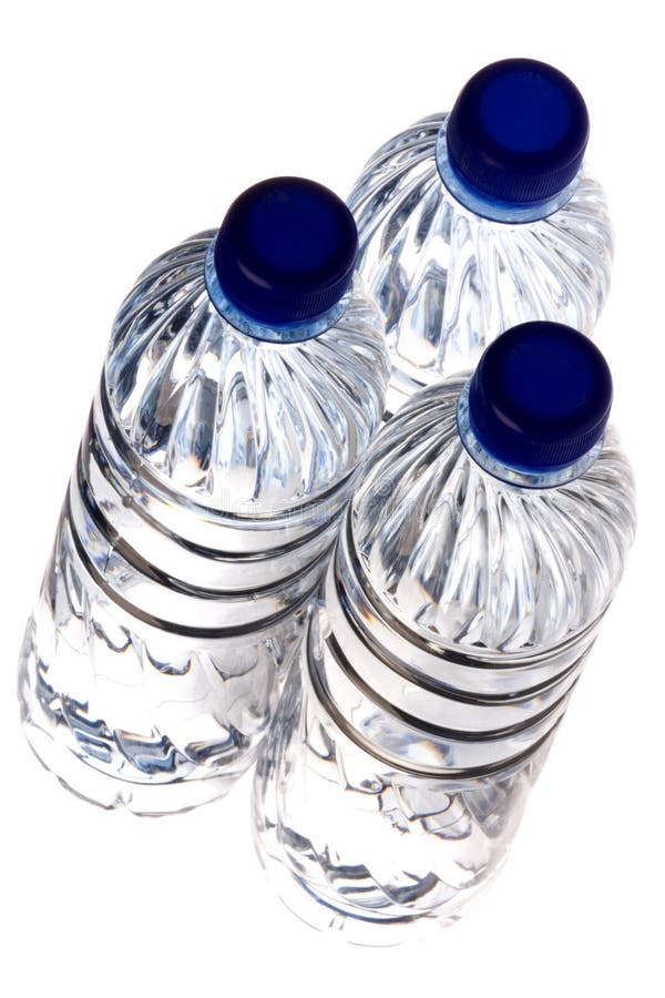 Bottled Mineral Water Isolated Stock Photo Image of drink, aqua 9199392