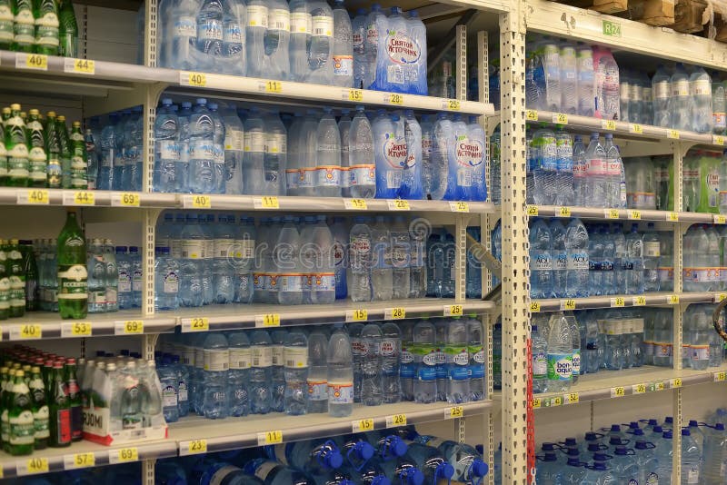 Bottled water for sale