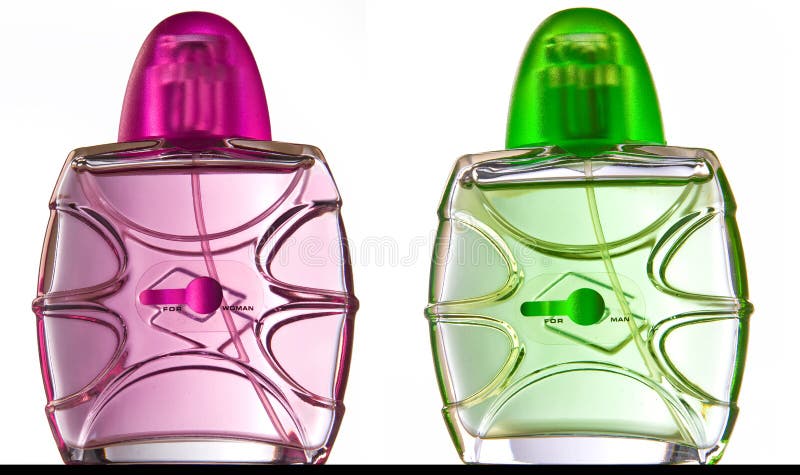 Bottles of perfume