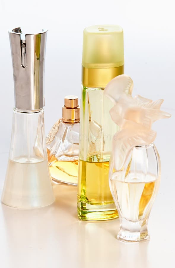 Bottles of perfume