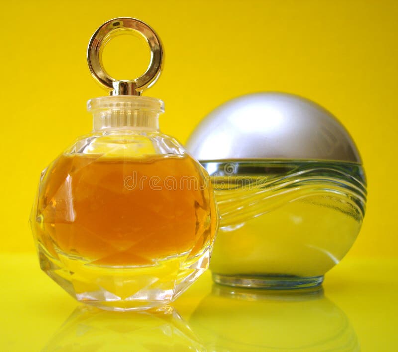 Bottles of perfume