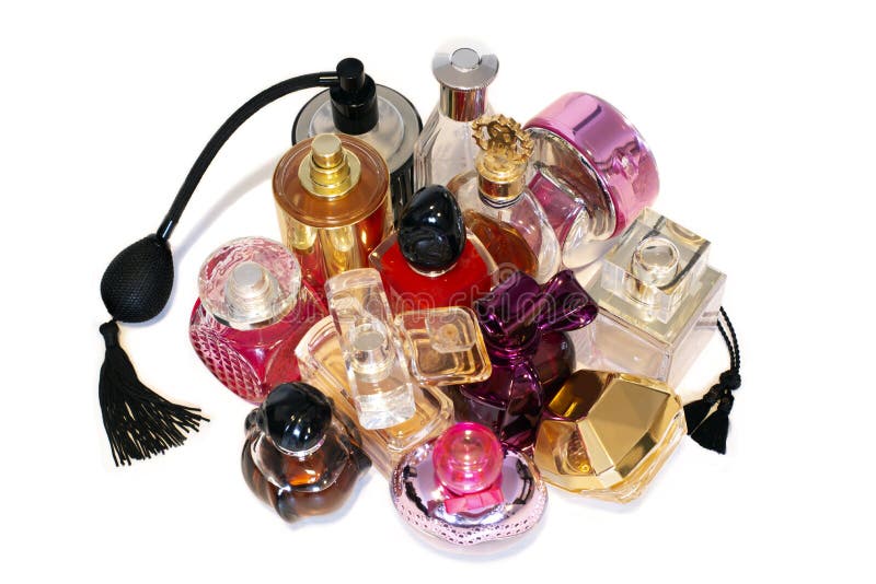Perfume bottles stock image. Image of aroma, essence - 20884695