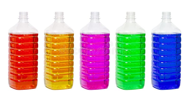 bottles plast- arkivbild bottles plast- arkivbild