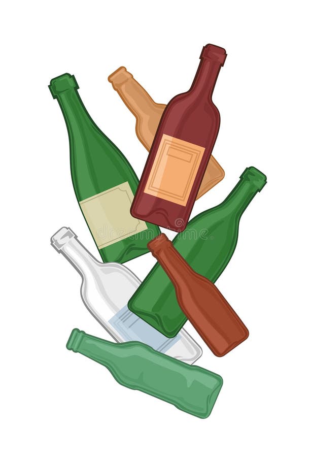 Empty Bottles Stock Illustrations 14,217 Empty Bottles Stock