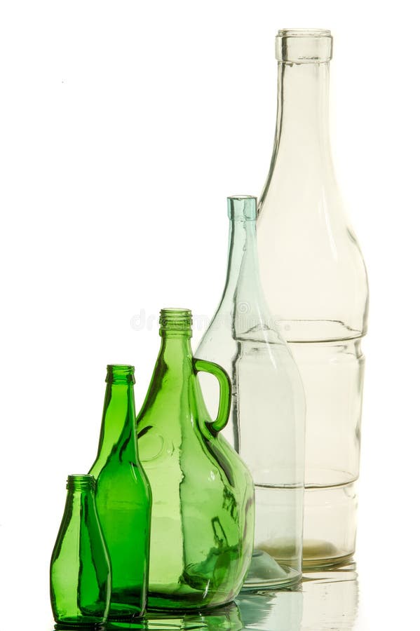 Bottles texture royalty free stock photography