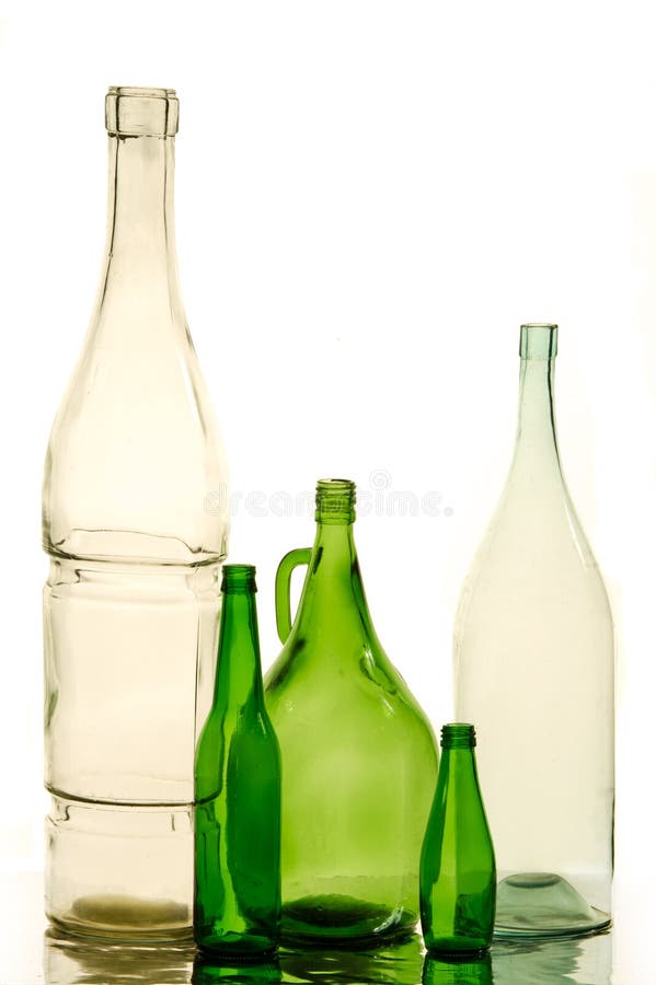 Bottles texture royalty free stock photography
