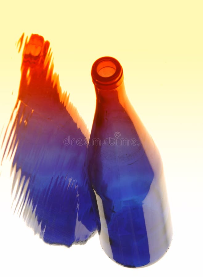 Bottles texture royalty free stock image