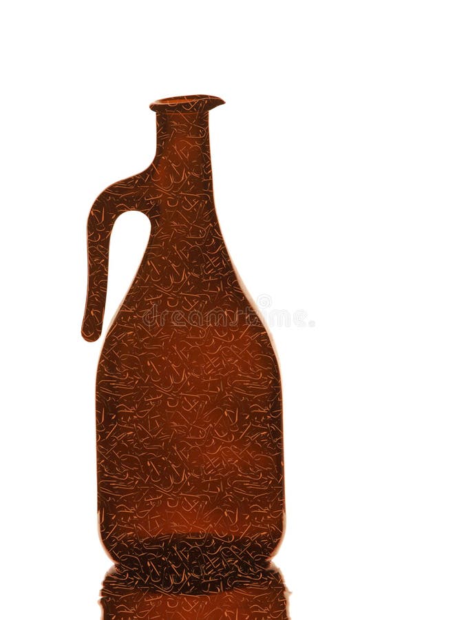 Bottles texture royalty free stock images