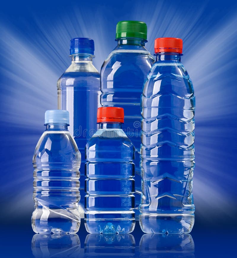 Bottles of water stock image. Image of plastic, perfection 23417283