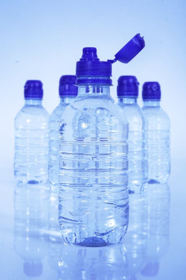 Bottles of water