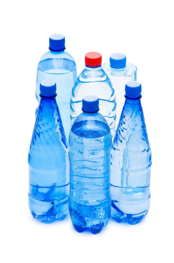 Water bottles stock photo. Image of healthy, bottles 12522340